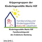 Deckblatt der Info-Broschüre "Infos für Krippeneltern"